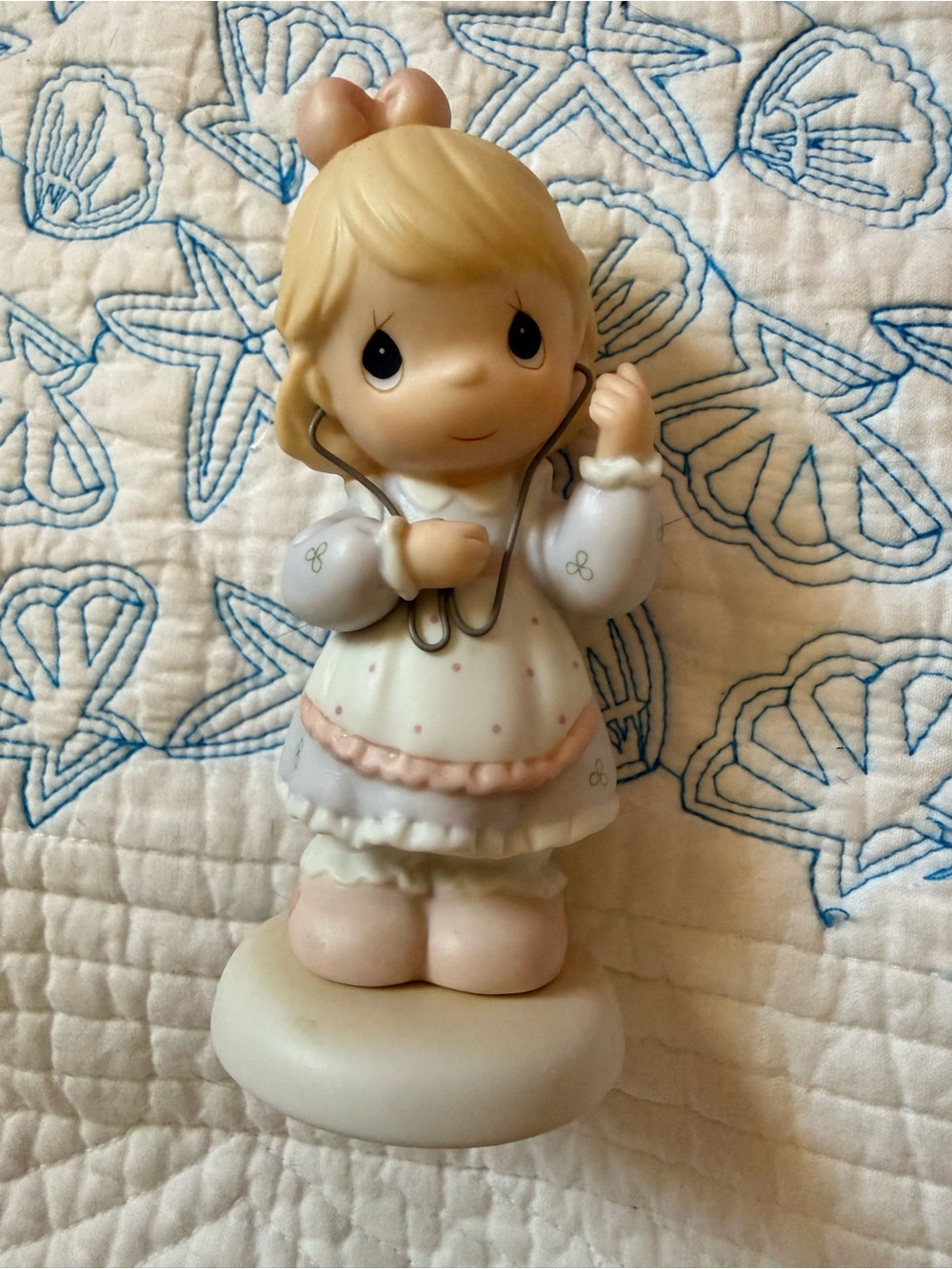 Precious Moments Pink- “Always Listen To Your Heart”